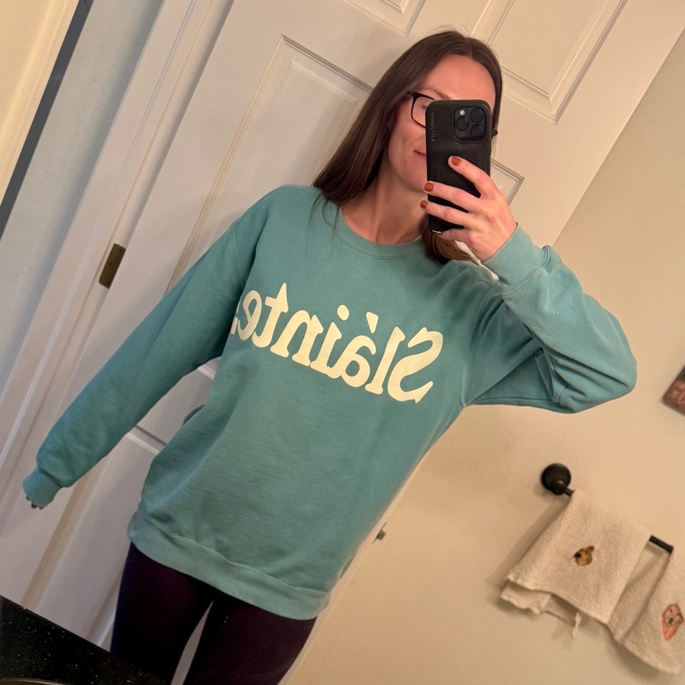 Women's Teal Sweatshirt